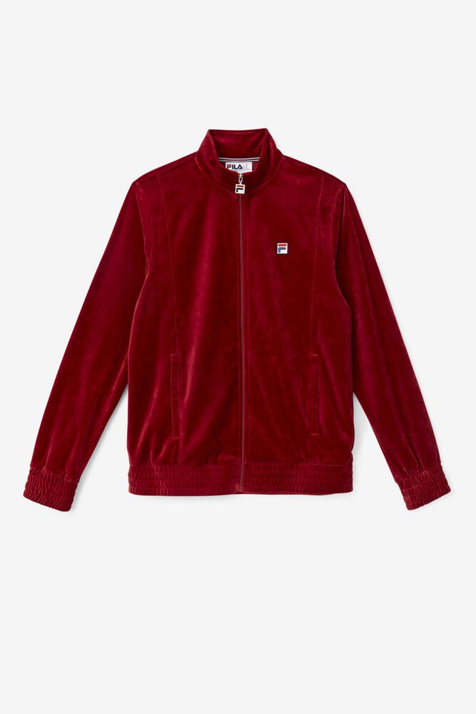 Fila Jakke Herre Rød O-fit Velour 046825-MER